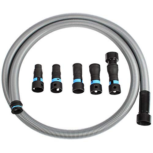 94698 Quick Click 10 Ft. Hose for Home and Shop Vacuums with Expanded Multi-B...
