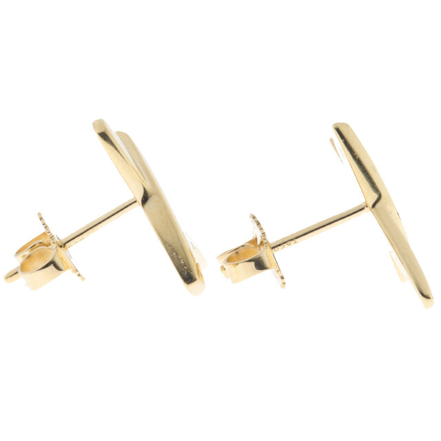 Tiffany & Co. Kiss Earrings 18K YG Yellow Gold Paloma Picasso Graffiti Large 120