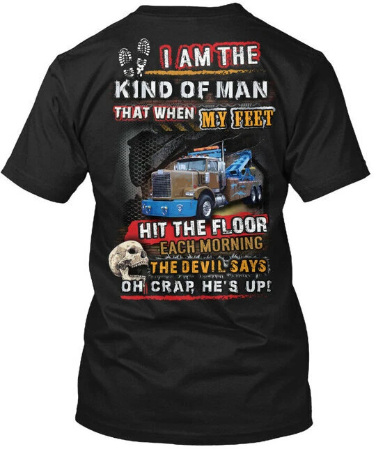 Supersoft Sarcastic Tow Truck Operator I Am Kind T-Shirt Gift S to 4XL