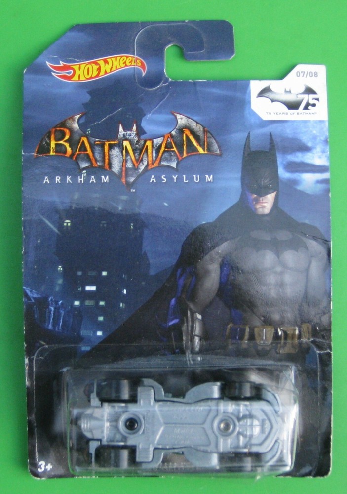 Hot Wheels Car 07/08 BATMAN  Arkham Asylum - Long Card