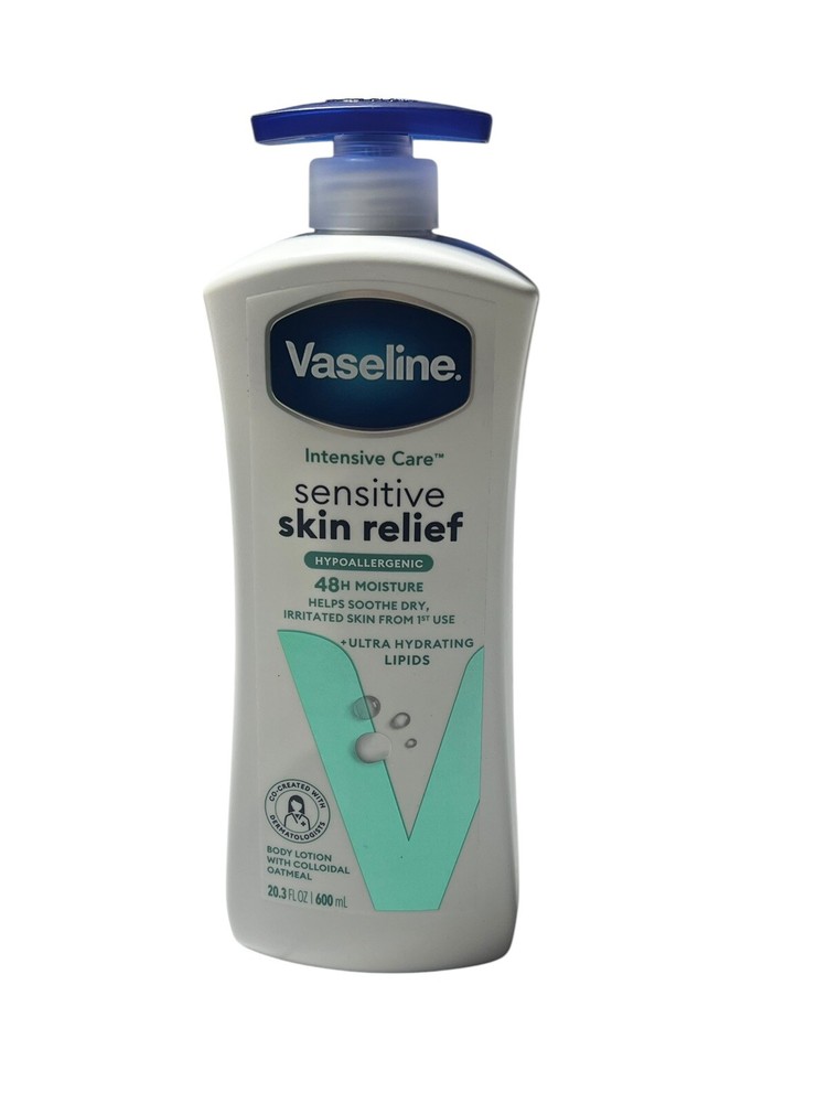 Vaseline Intensive Care Sensitive Skin Relief Non-Greasy Body Lotion 20.3 oz