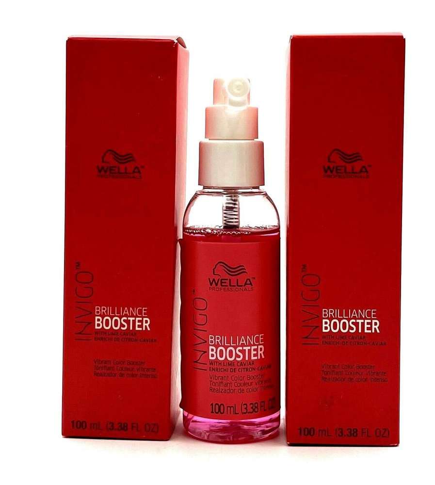 Wella Invigo Brilliance Color Booster 3.38 oz 2-Pack for Vibrant Hair  