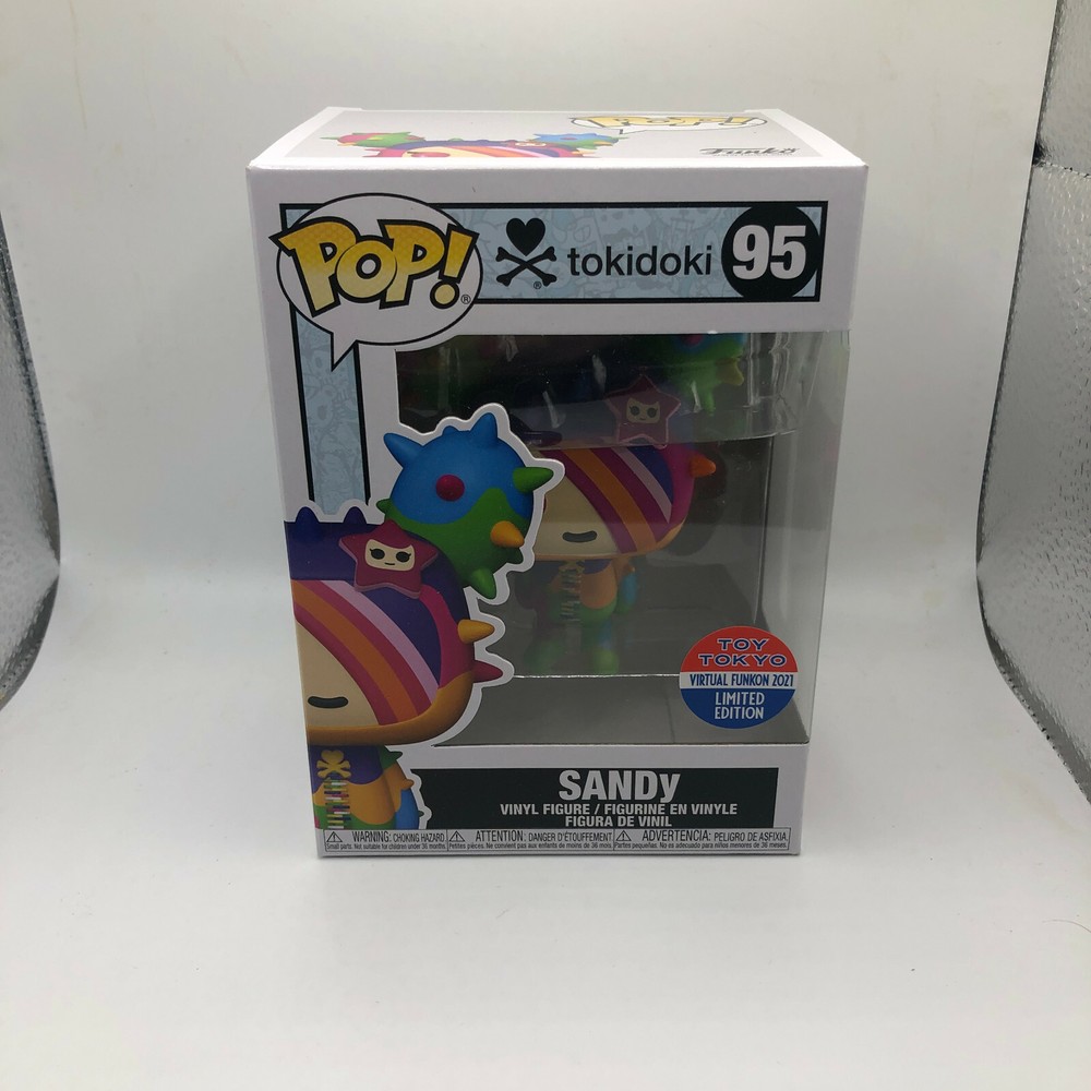 Rare 2021 Tokidoki Sandy Funko Pop #95 Limited Edition Virtual Funkon Exclusive