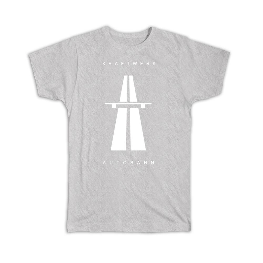 Gift T-Shirt : Autobahn Kraftwerk German Highway No Speed Limit Garage Decor