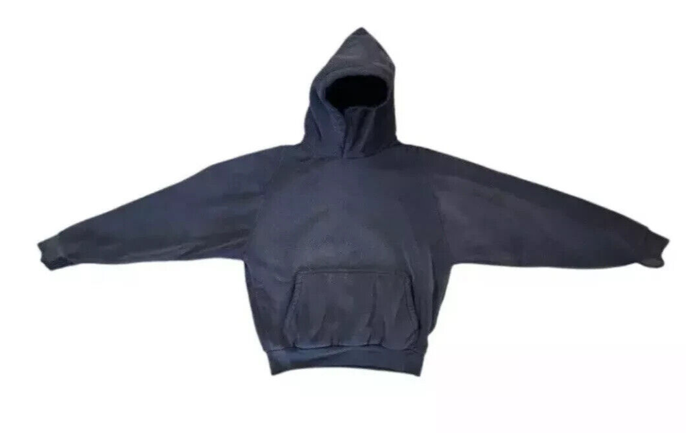 YEEZY GAP H09 Polar Fleece Hoodie Navy Men's XXL Regular Fit
