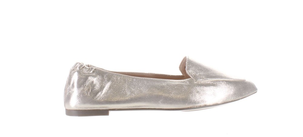 Hush Puppies Womens Hazel Pointe Gold Loafers Size 9 (7714563)