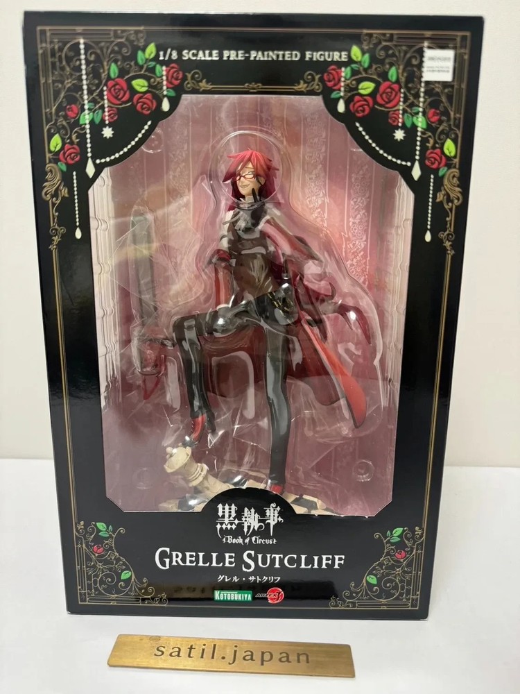 [NEW] KOTOBUKIYA ARTFX Black Butler Book of Circus Grelle Sutcliff 1/8 Figure