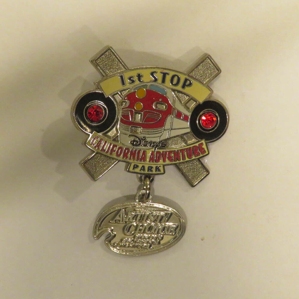 Disney DCA  February 2001 Artist Choice 1st Stop Dangle Pin