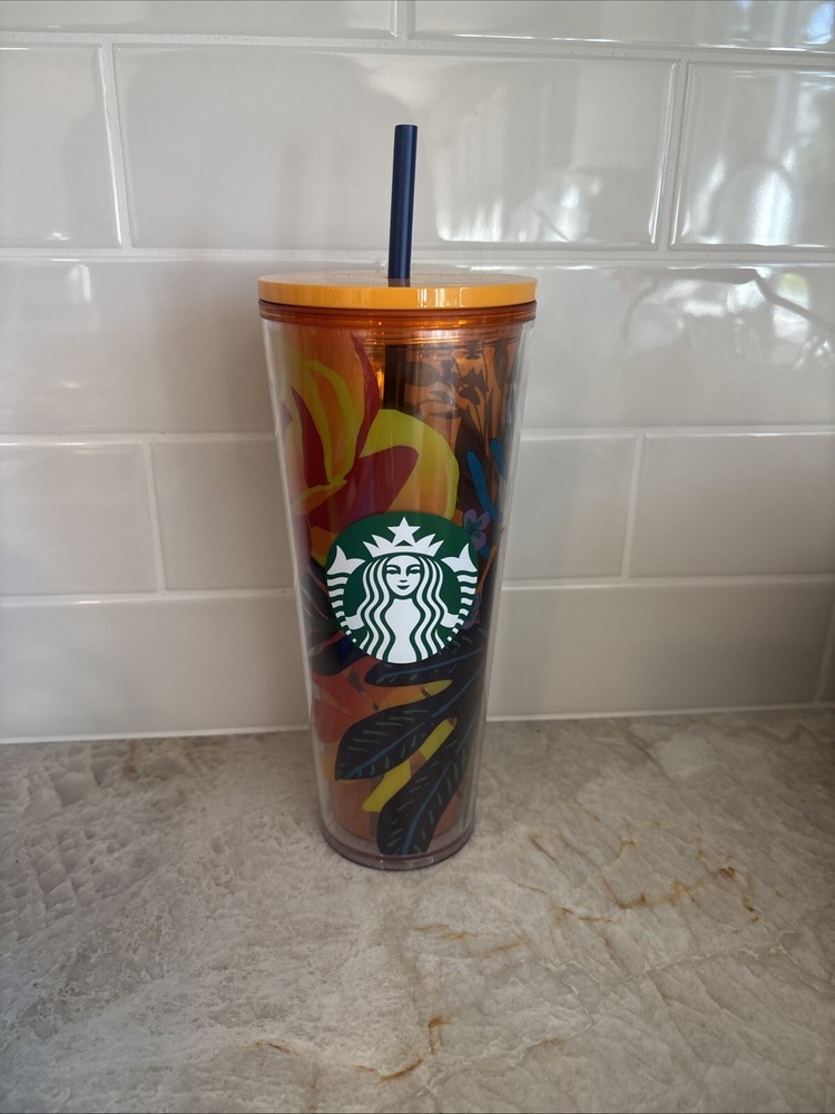 Retired Starbucks 24oz Summer 2022 Cold Cup No Lid - Collectible