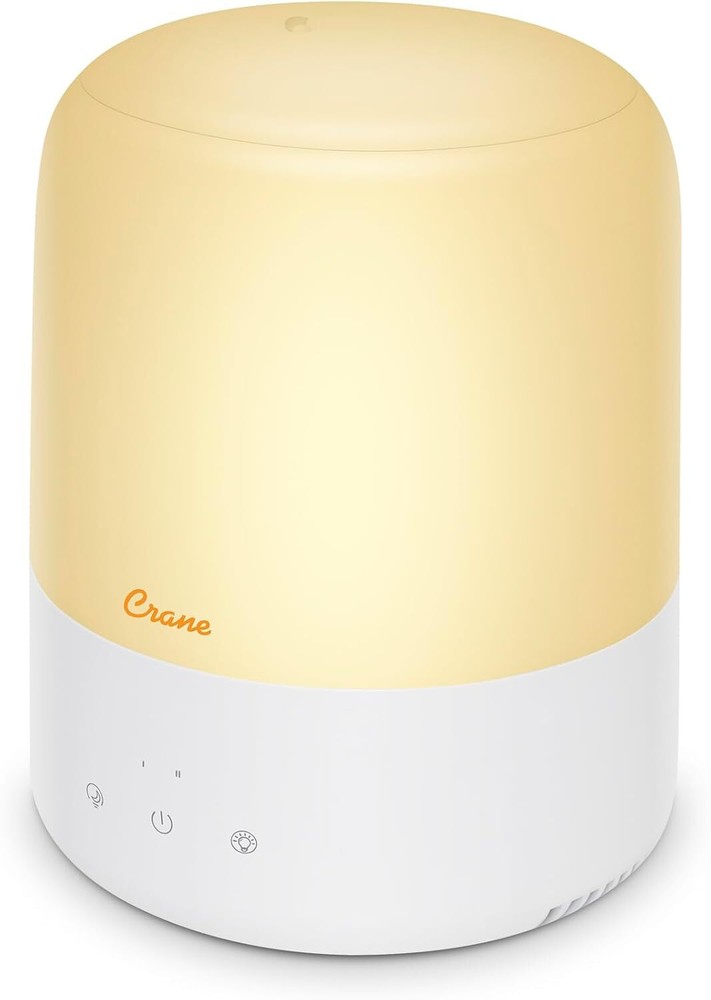 Ultra-Quiet 3-in-1 Humidifier with Essential Oil Diffuser and Soothing Night Light