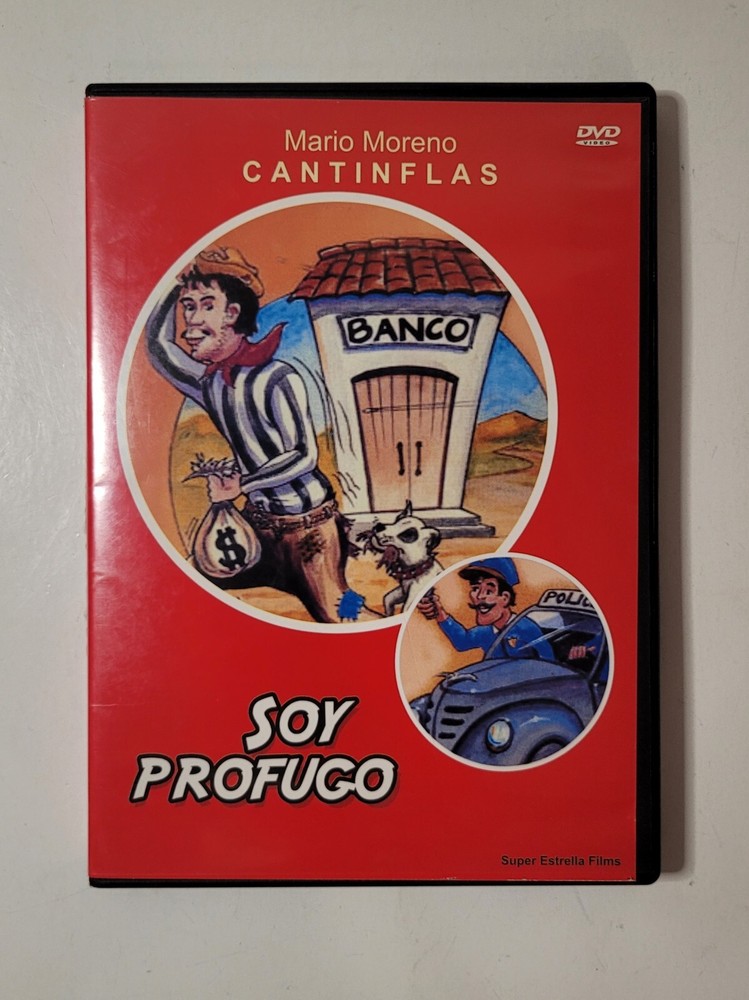 Soy Profugo DVD Cantinflas Mario Moreno