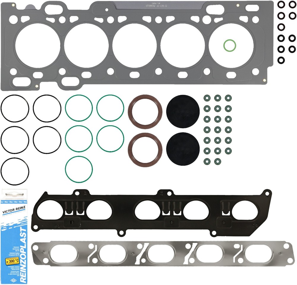 Engine Cylinder Head Gasket Set Victor Reinz For 2015 Volvo V60 2.5L L5