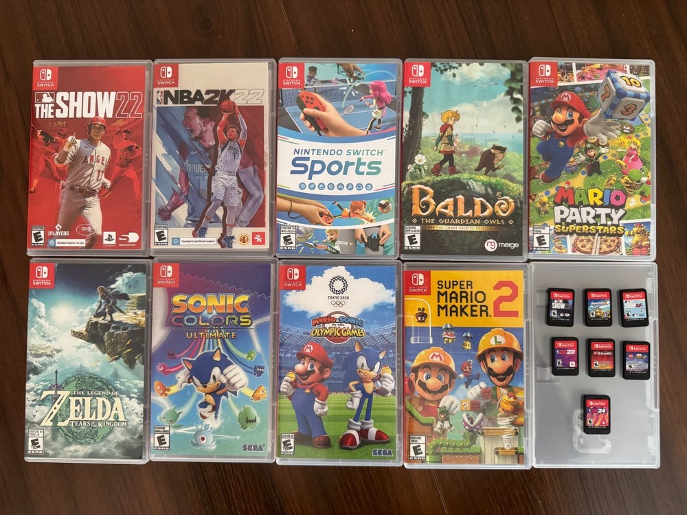 Nintendo Switch Games – Pick Your Game – Tested – Works Great – Fast Shipping