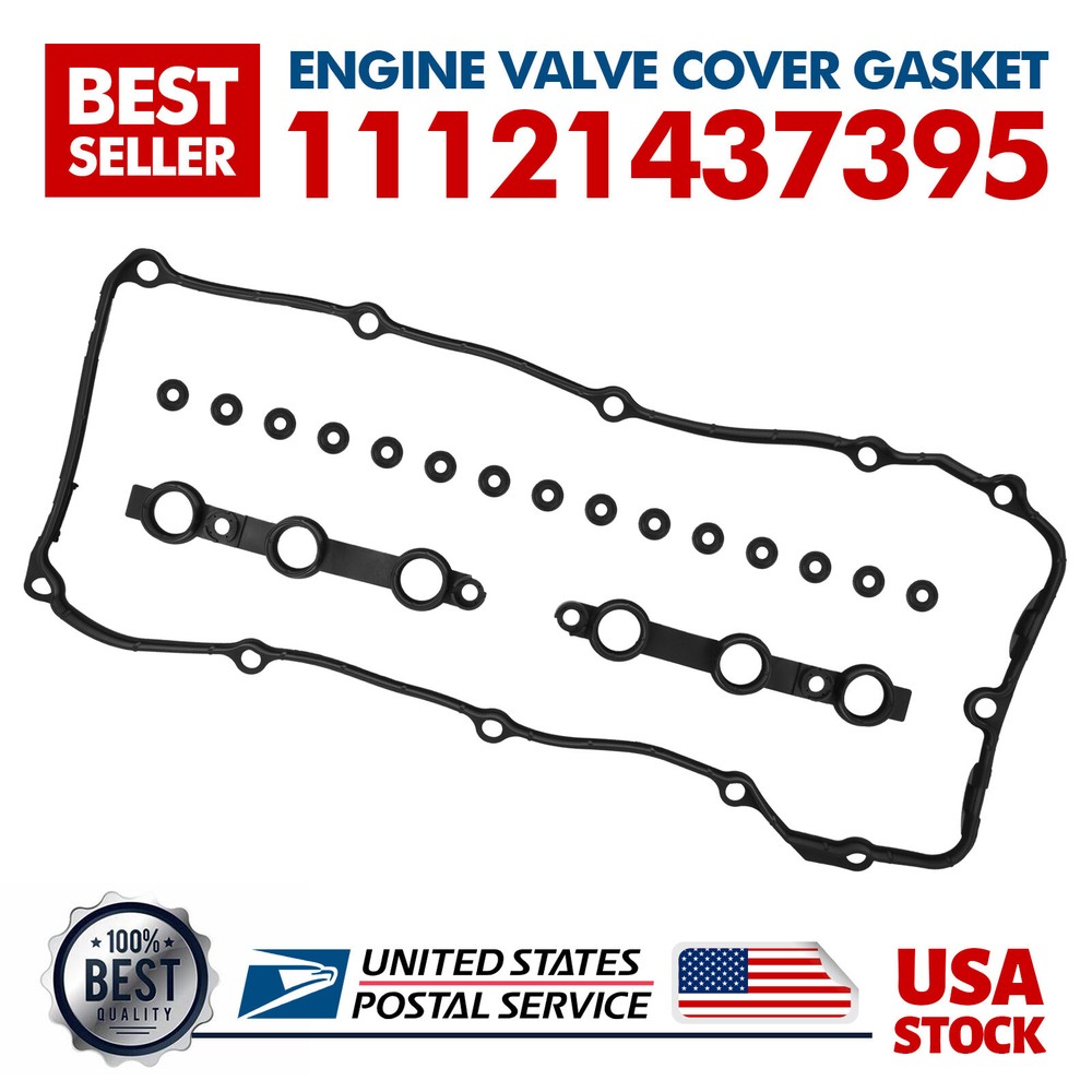 Valve Cover Gasket Set Fit For 00-06 BMW E46 E83 325i 525i 530i 330i X3 X5 3.0L