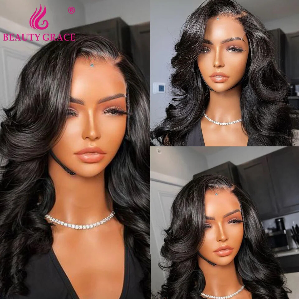 13X4 13x6 Lace Front Wigs Long Body Wave Brazilian Remy Human Hair