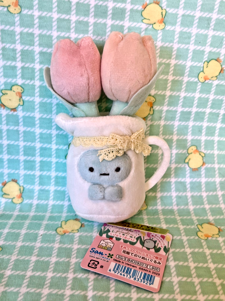 Sumikko Gurashi Tapioka Tulip Vase Tenori Limited Edition Extremely Rare