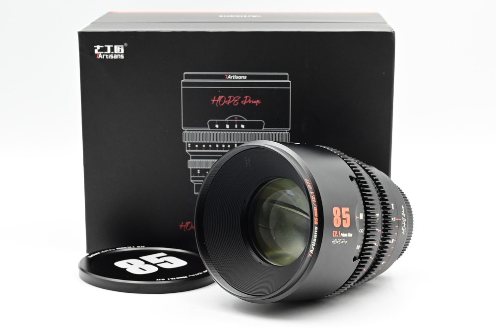 7artisans Photoelectric Hope 85mm T2.1 S35 Cine Lens FUJI X #920