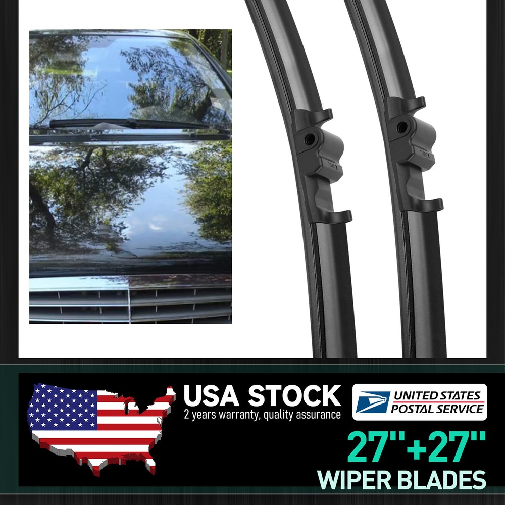 OEM Front 27+27 Inch Windshield Wiper Blades for 2006 Mercedes-Benz S350