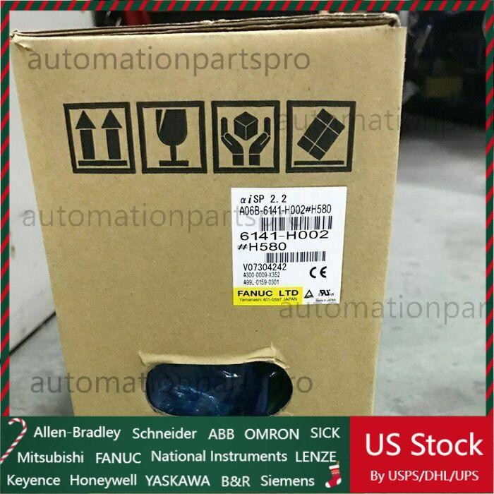 FANUC A06B-6141-H002#H580 Servo Drive  New Expendited Shipping US Free TAX