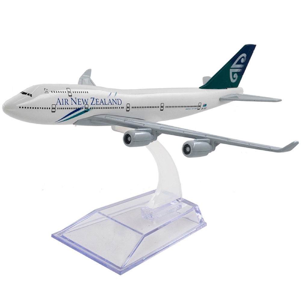 1:400 16cm Air New Zealand B747 Plane Model Aircraft Diecast Metal Ornaments