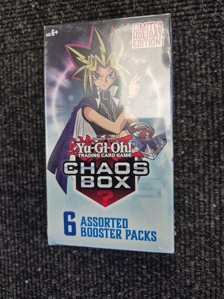 Yugioh Chaos Box 2024 6-Pack Booster Holiday Edition Sealed Limited