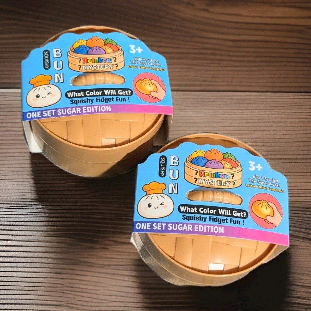 2x Squishy dumpling MYSTERY UK NEW CRAZE FREE SHIP (TIKTOKVIRAL)  NEW SEALED
