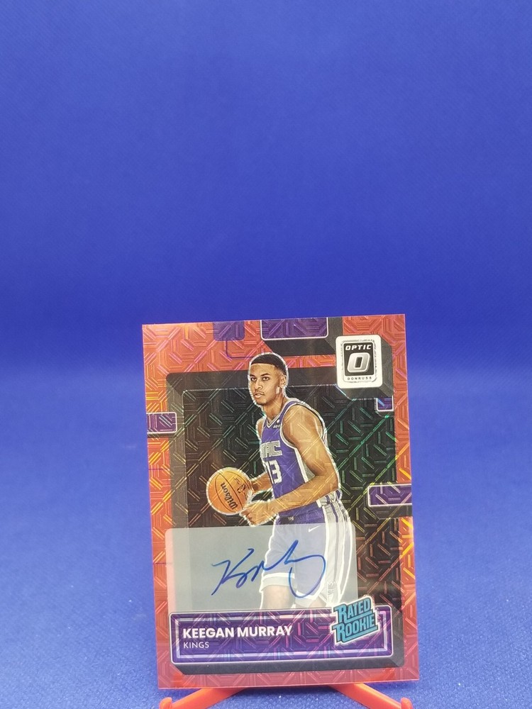 Keegan Murray 2022 Optic Rated Rookie Prizm Autograph #214 RC