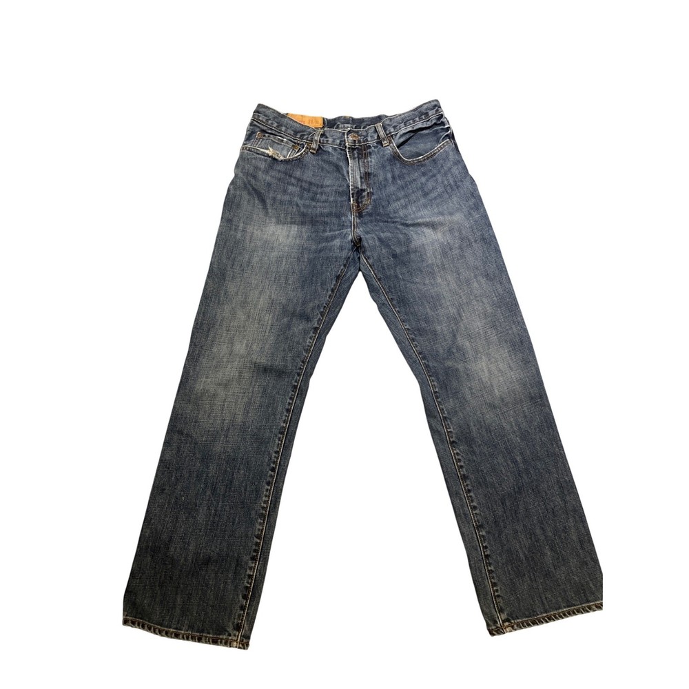 Vintage GAP Jeans 1969 Easy Fit Mens 34x30 Light Washed Denim Y2K Straight Leg