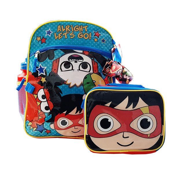 Large Backpack - Ryan's World - w/Lunch Bag 16