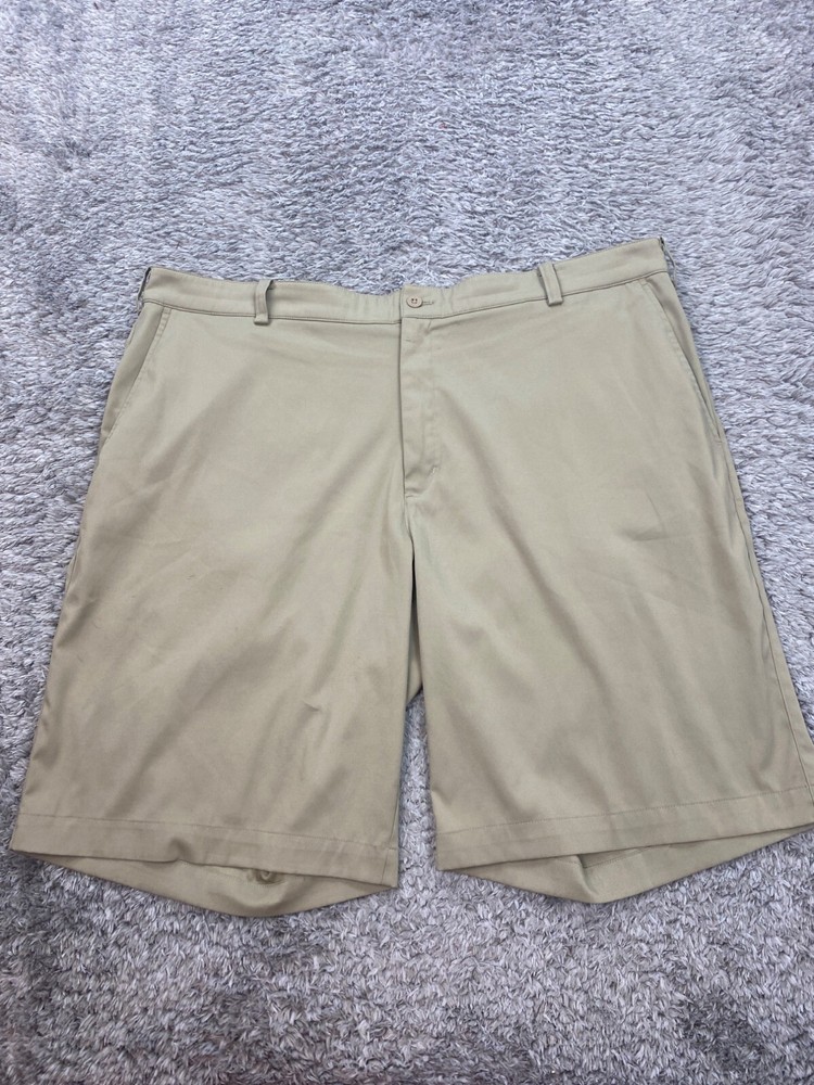 Nike Shorts Mens 40x12  Beige Dri-Fit Preppy Performance Stretch Golf Chino