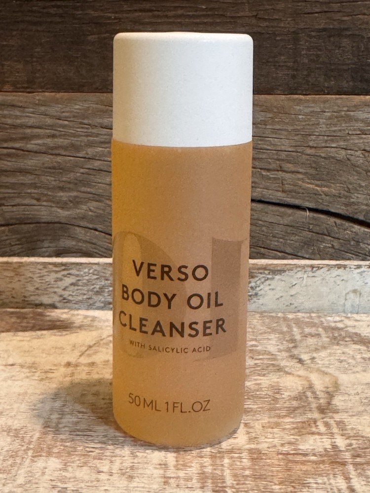 Verso Body Oil Cleanser with Salicylic Acid | 50 ml / 1 fl oz | NEW | MSRP $25