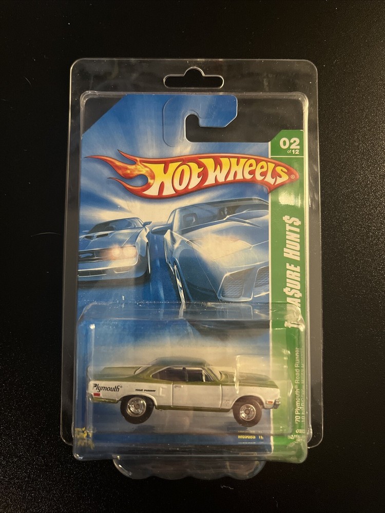 Hot Wheels 2008 Super Treasure Hunt '70 Plymouth Road Runner RR's - Protector