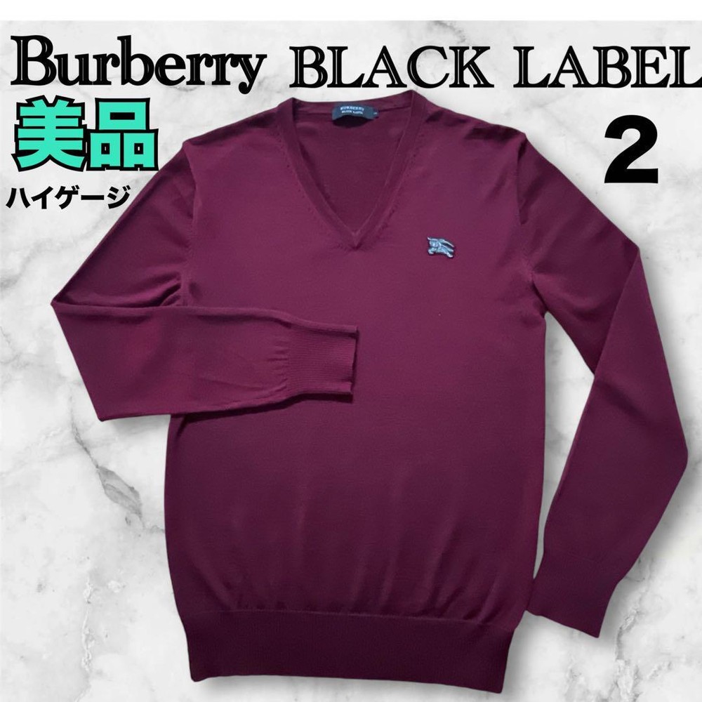 Burberry knit sweater Men's Fashion from Japan