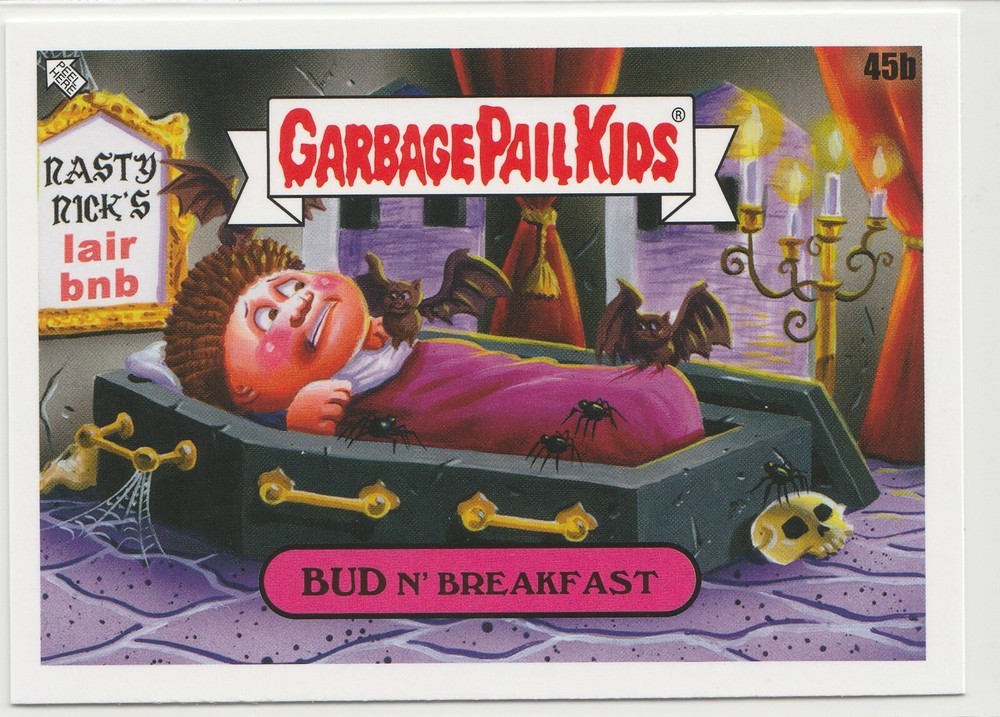 Garbage Pail Kids GPK 2021 Bud N Breakfast #45b Vacation Card