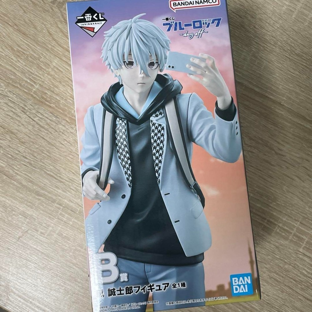 Ichiban Kuji Blue Lock Day Off B Prize Seishiro Nagi Figure 2025 Japan Uniform