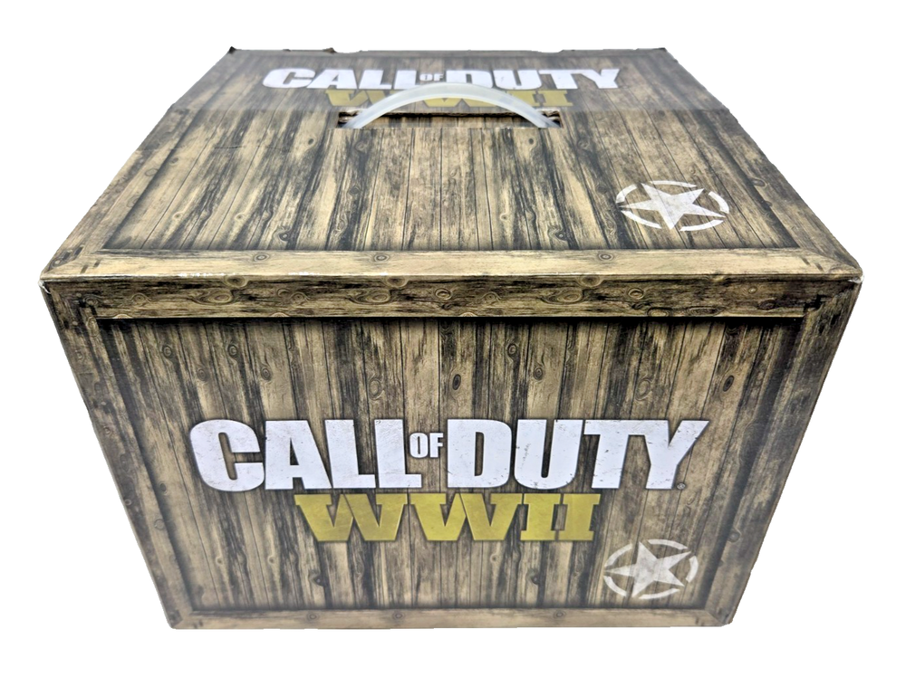 Call of Duty WWII 2017 Surreal Supply Drop Empty Box 11 Inch with Handle