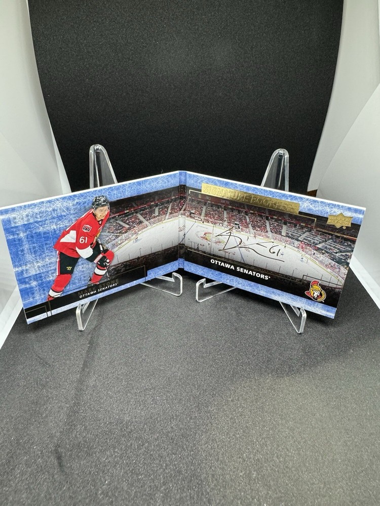 2016-2017 Upper Deck Premier Mark Stone Booklet