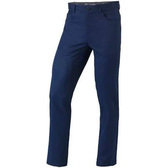 Columbia Men's Omni-Wick Lie Ankle Golf Pants Activewear 30x32 Blue New