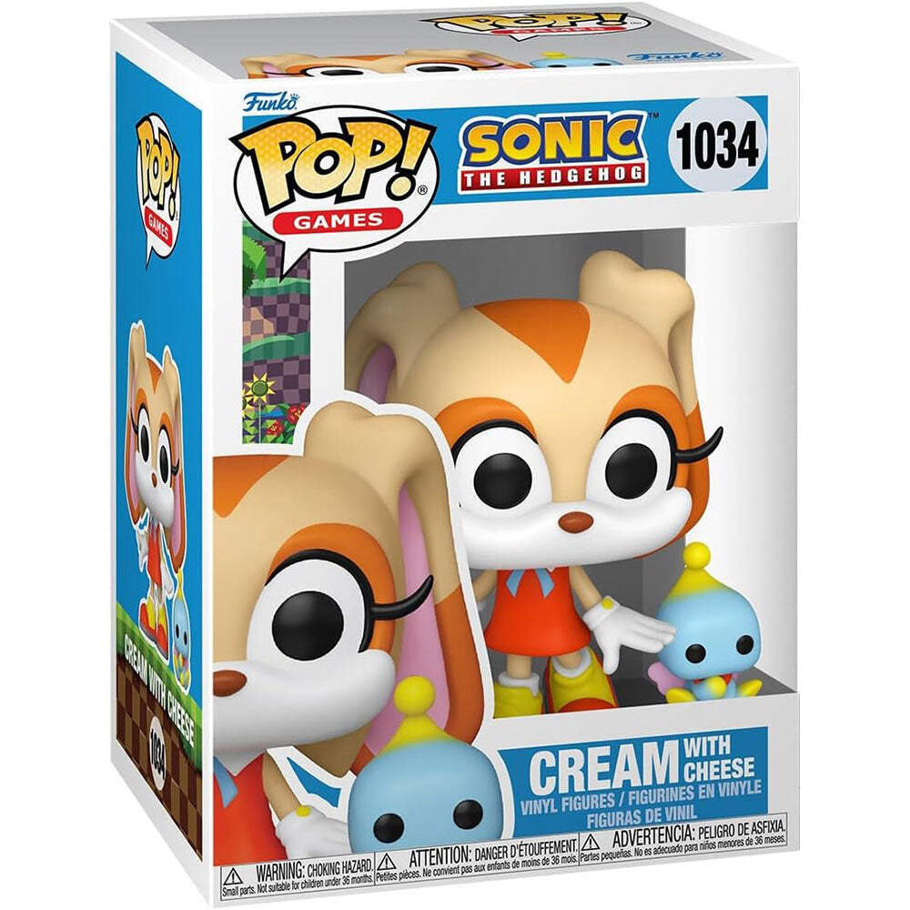 Funko POP Sonic the Hedgehog Cream with Cheese Vinyl Figure 1034