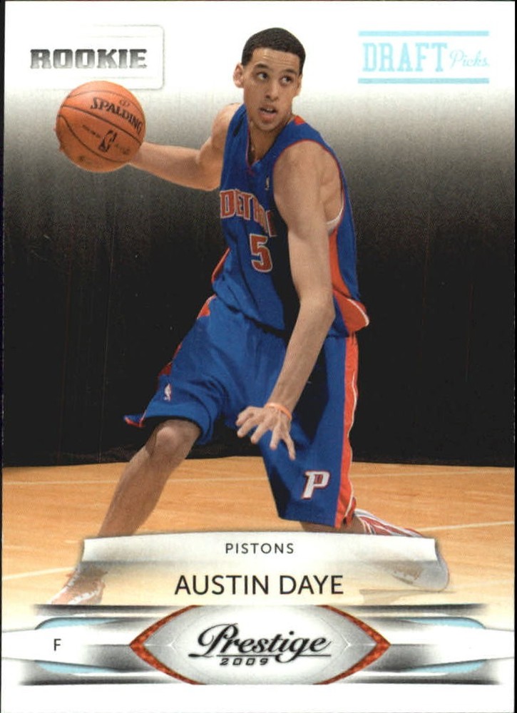 2009-10 Prestige Draft Picks Light Blue Austin Daye #215/999 Basketball Card