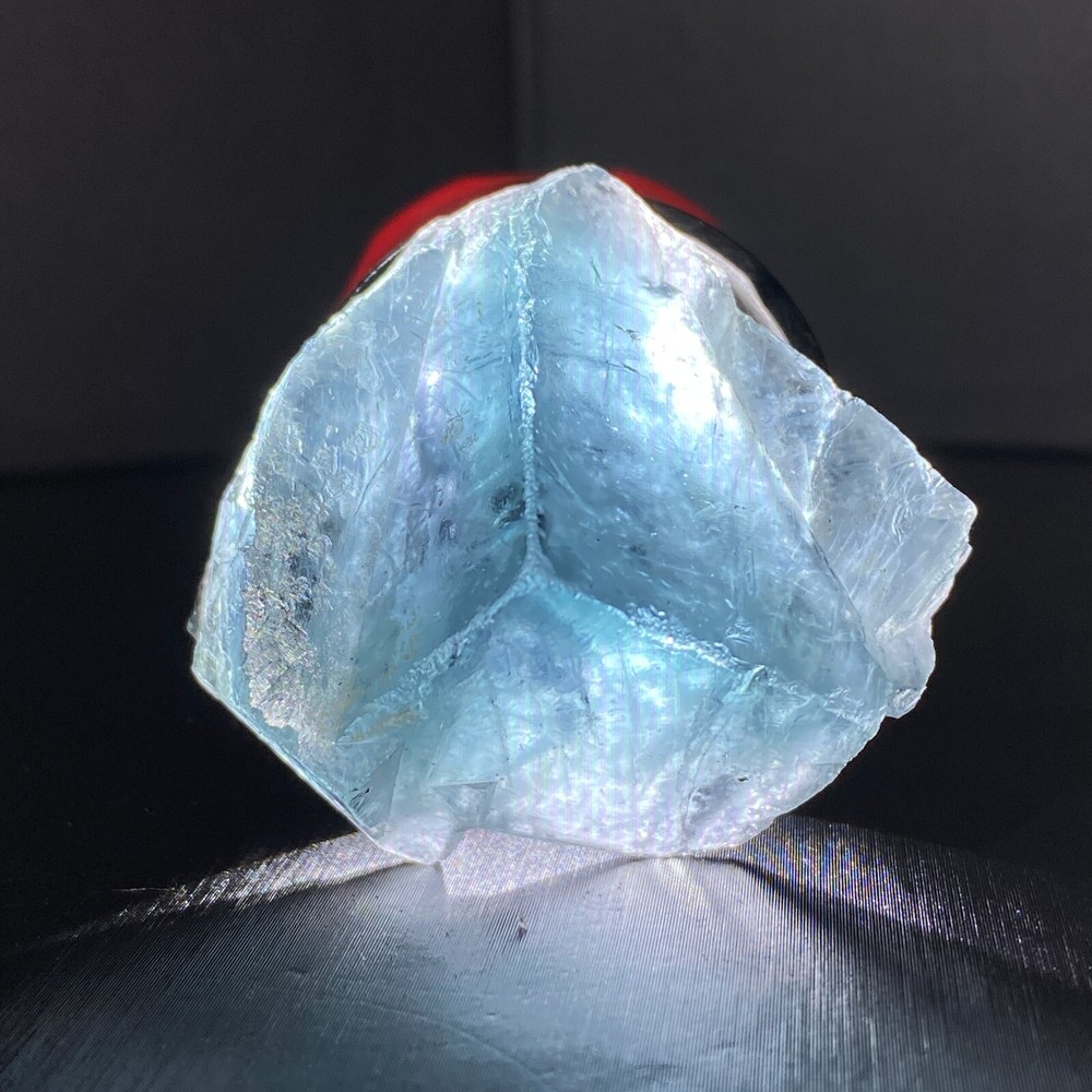 52g Rare Translucent Green Cube Fluorite Mineral Specimen Natural Beauty