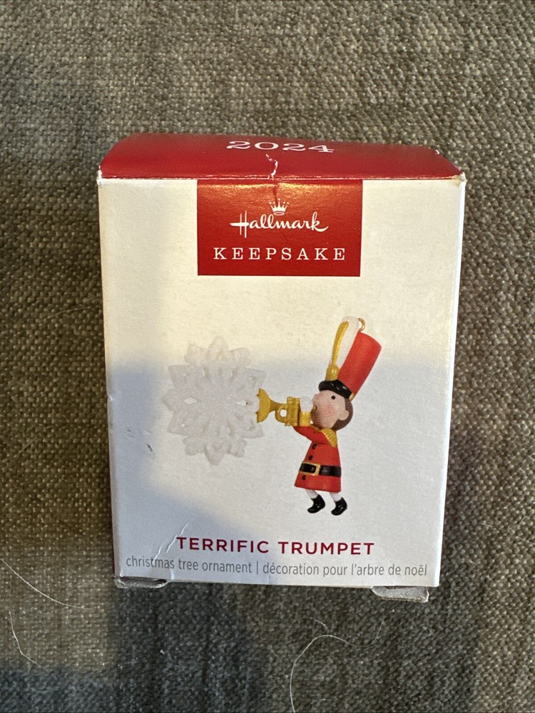 Hallmark Keepsake Terrific Trumpet Mini Ornament 2024