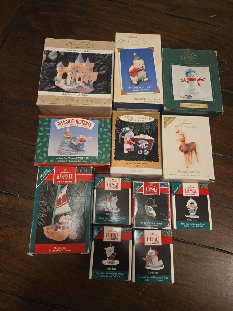 Hallmark Christmas Ornament Lot