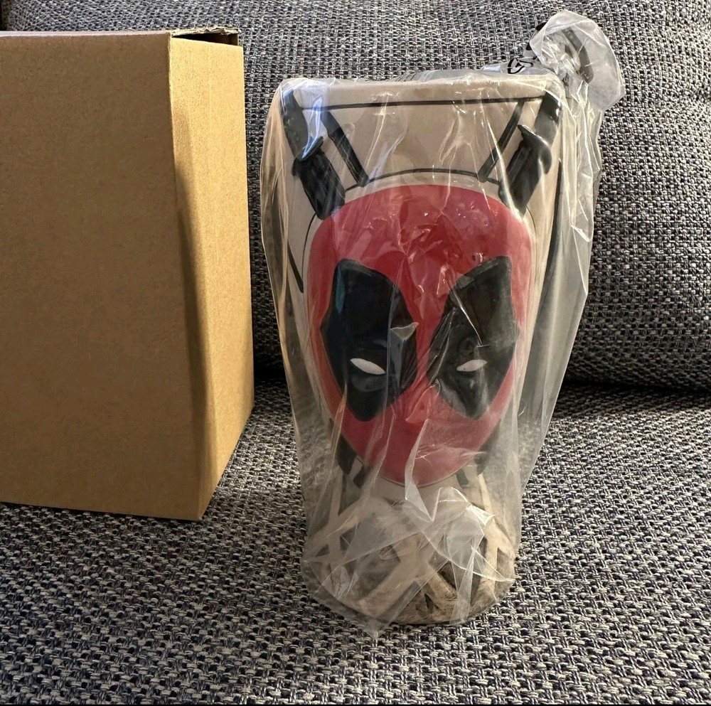 2024 Deadpool & Wolverine AMC Exclusive Ceramic Tiki Mug New Sealed