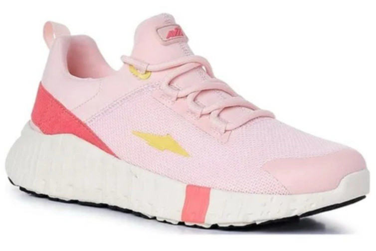 NEW! Avia Sneakers Athletic Shoes Sz 10 Lace Up Pink Memory Foam Lightweight NWT