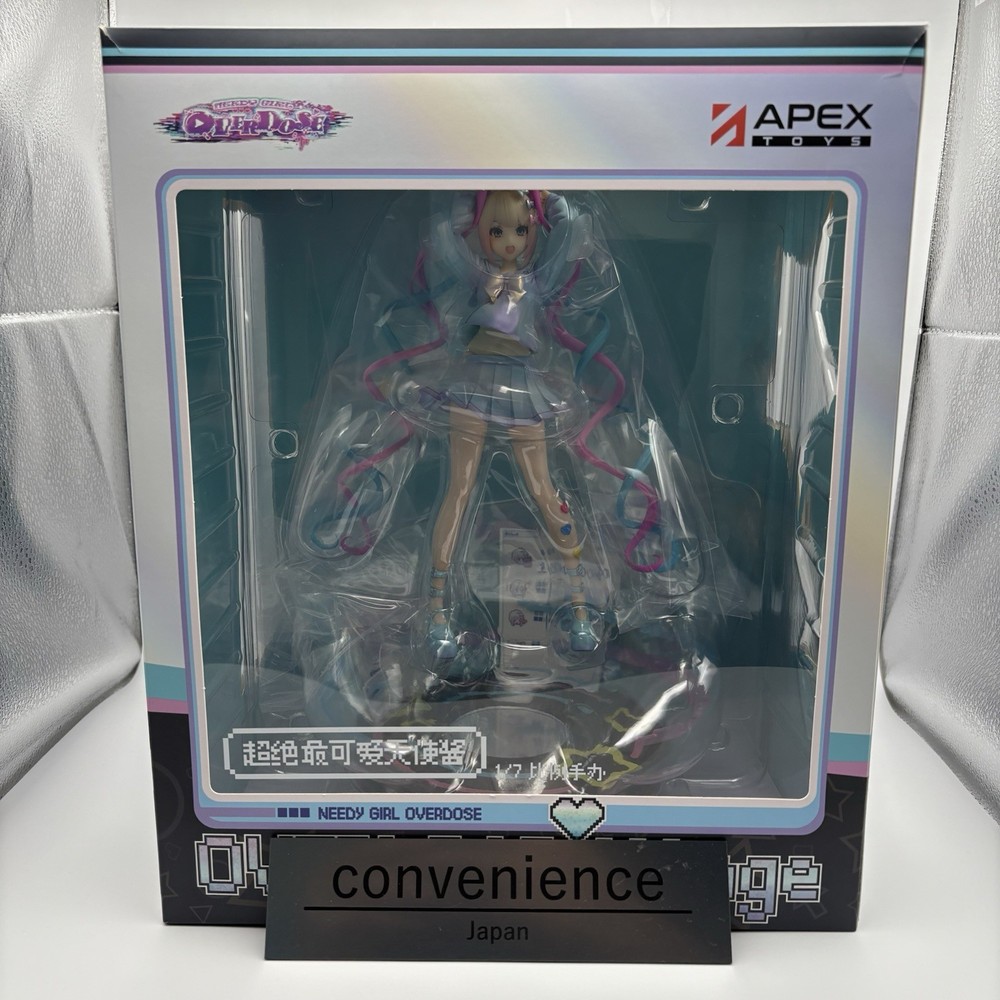 APEX NEEDY STREAMER OVERLOAD OMGkawaii Angel-chan 1/7 Figure USB Set Used JP