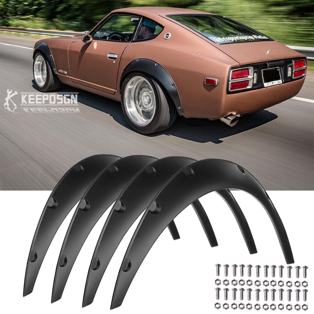For Datsun 280Z 260Z 240Z Fender Flares Extra Wide Body Kit Wheel Arch 3.5