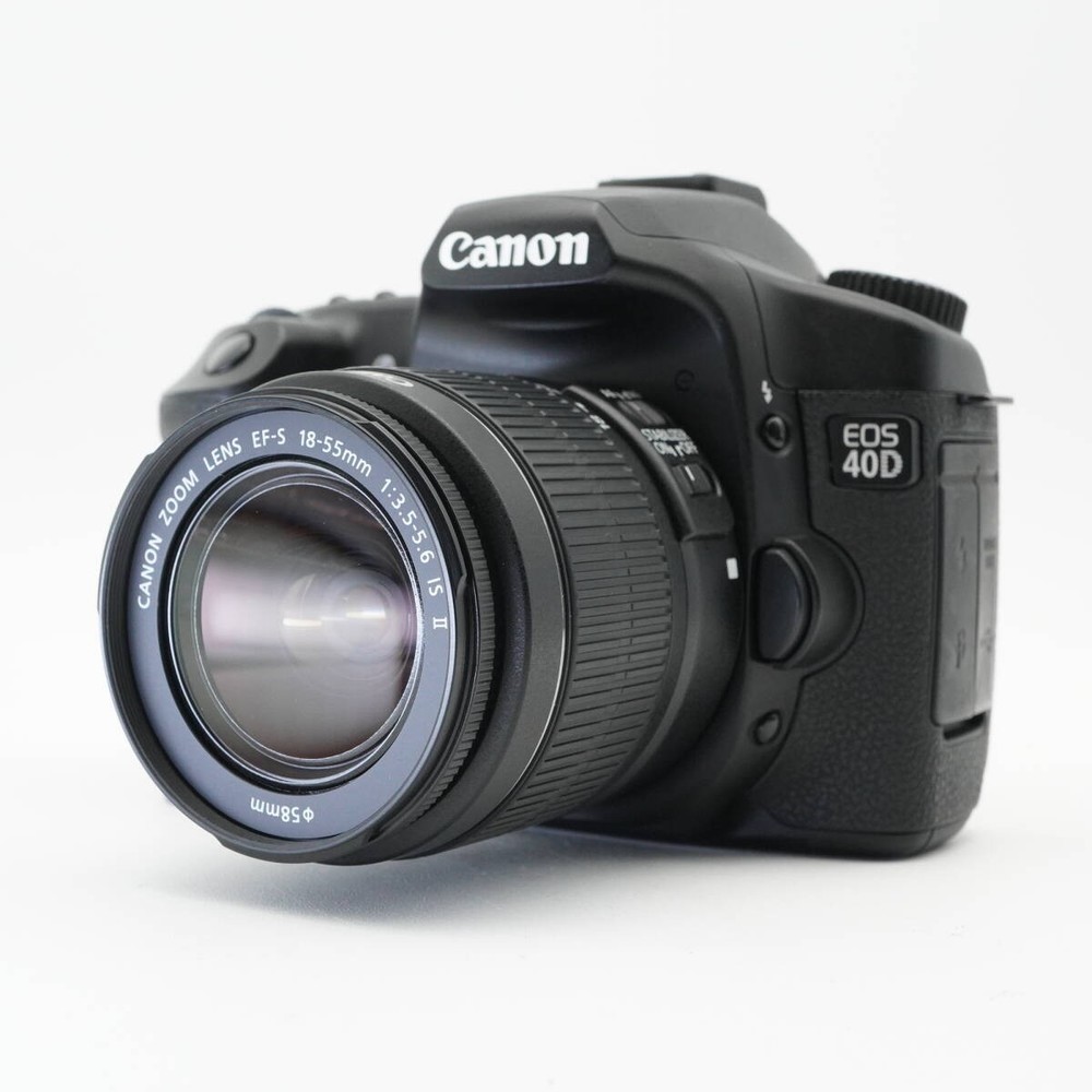 Canon EOS 40D DSLR with EF-S 18-55mm IS II Lens 3120 Shots Used