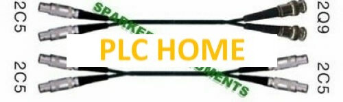 BNC Lemo 2Q9 2C5 Dual/Twin Crystal Connection Calbes - Ultrasonic Flaw Detector#