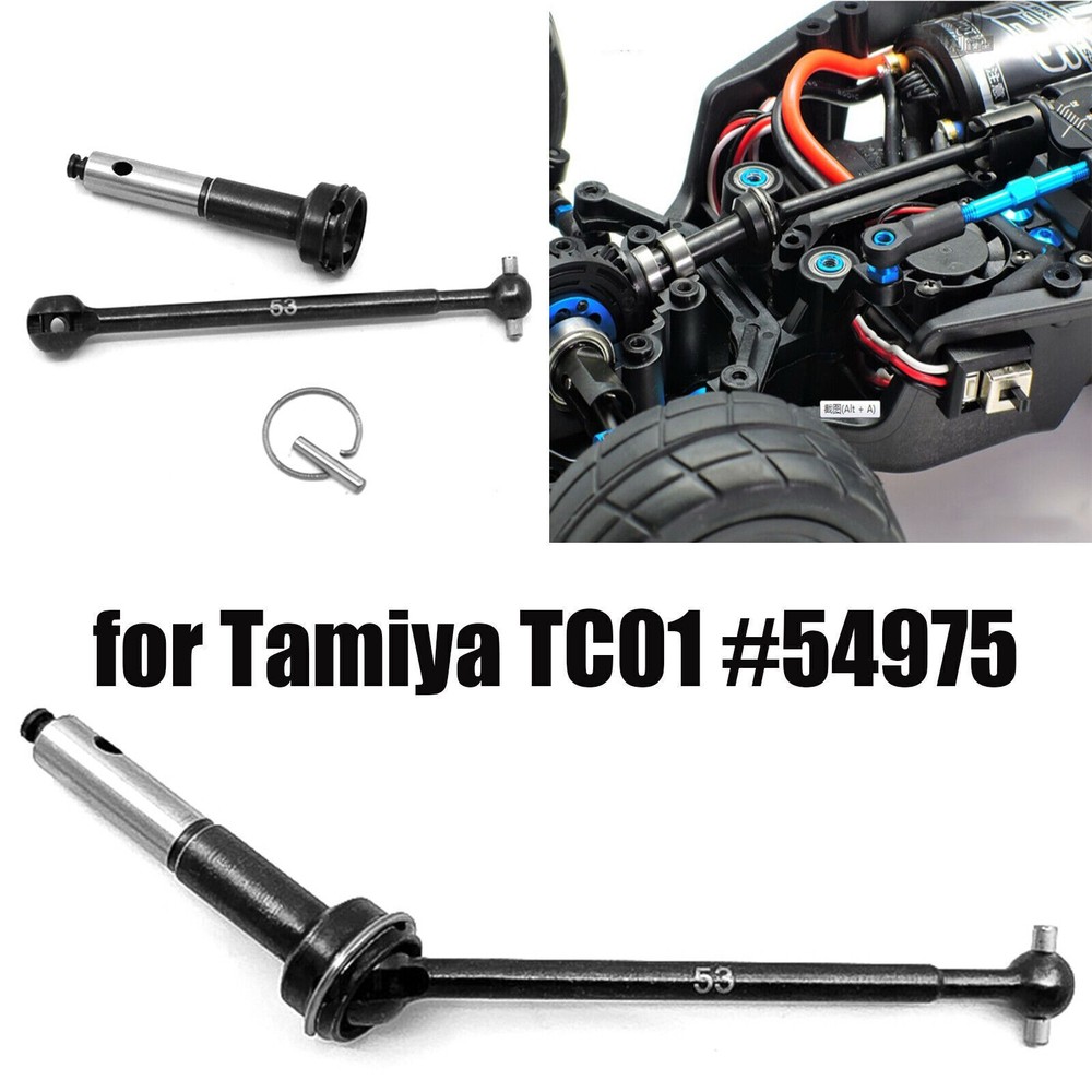 Universal Metal CVD Propeller Shaft Set for Tamiya TC01 RC Car #54975
